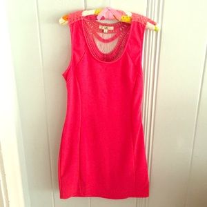 Ya Los Angeles Pink Mini Dress